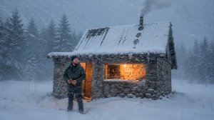 Заброшенный каменный дом возвращается к жизни | Полный процесс
