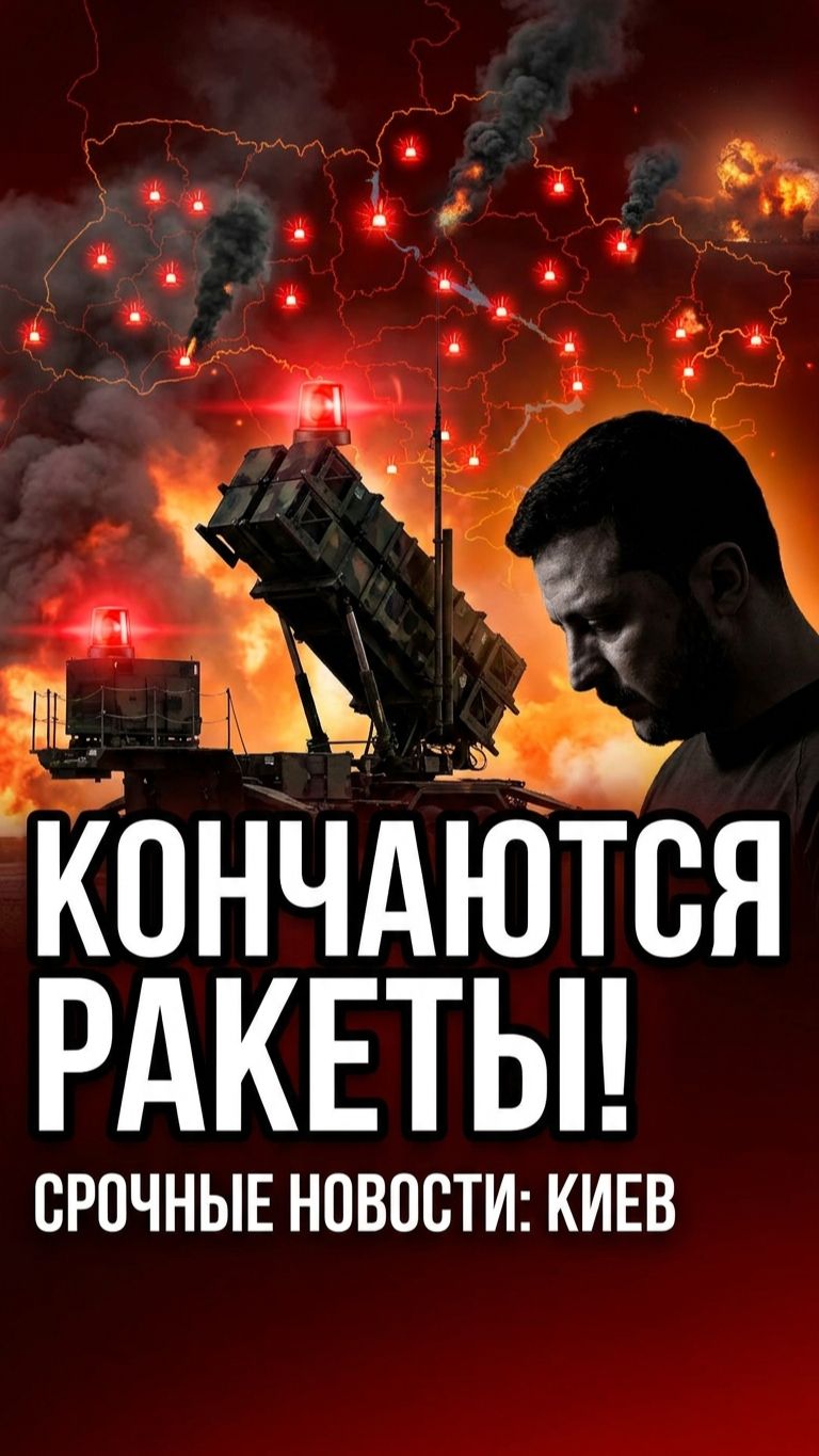 У Киева заканчиваются ракеты!