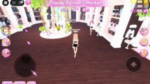 Чуть не провалила тему Farmer's Market, но судьи оценили мой лук