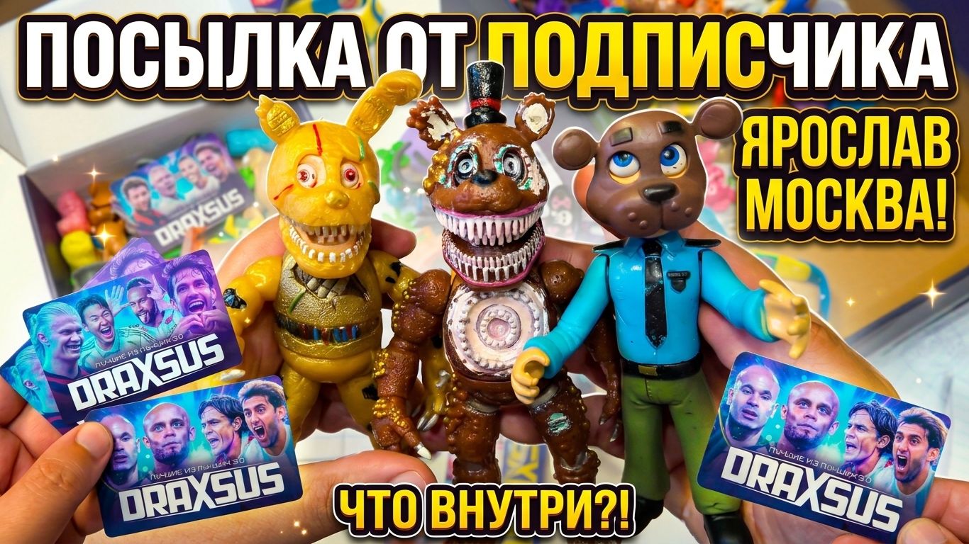 Страсти мордасти в посылке от подписчика! Ярослав Москва