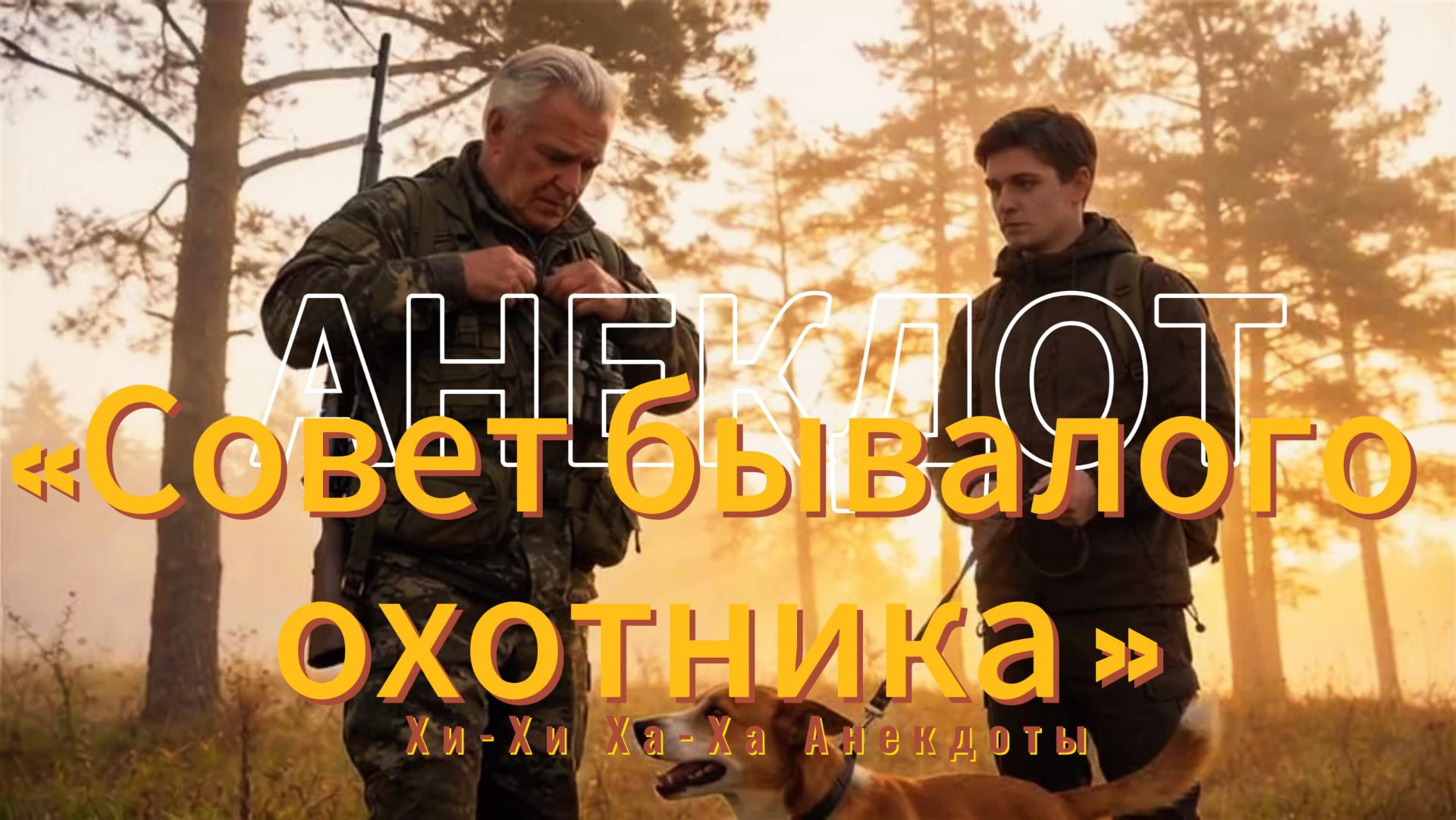 «Совет бывалого охотника » Анекдот.