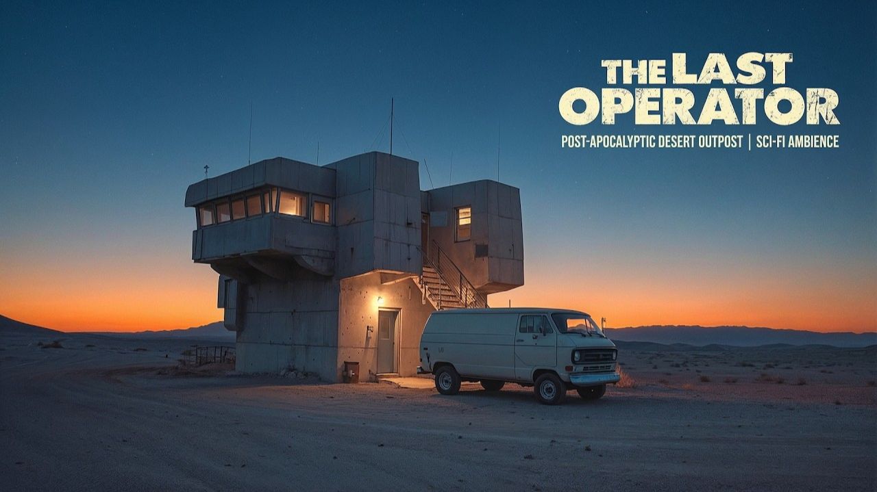 THE LAST OPERATOR  Post-Apocalyptic Desert Outpost  Sci-Fi Ambience