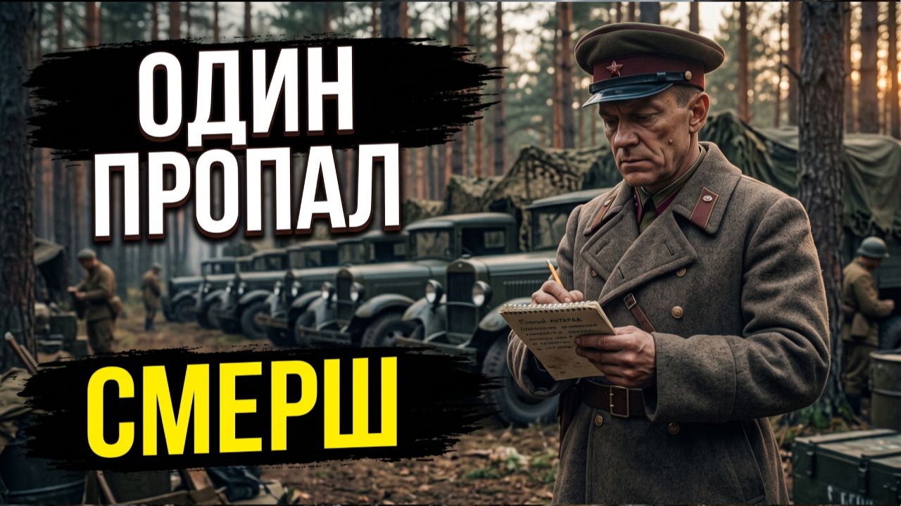 СМЕРШ ПРОВЕРИЛ РЕМОНТНУЮ КОЛОННУ — И НЕ ДОСЧИТАЛСЯ ОДНОГО ДВИГАТЕЛЯ