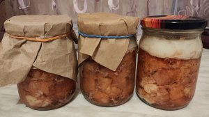Тушёнка в автоклав. Делаем заготовки