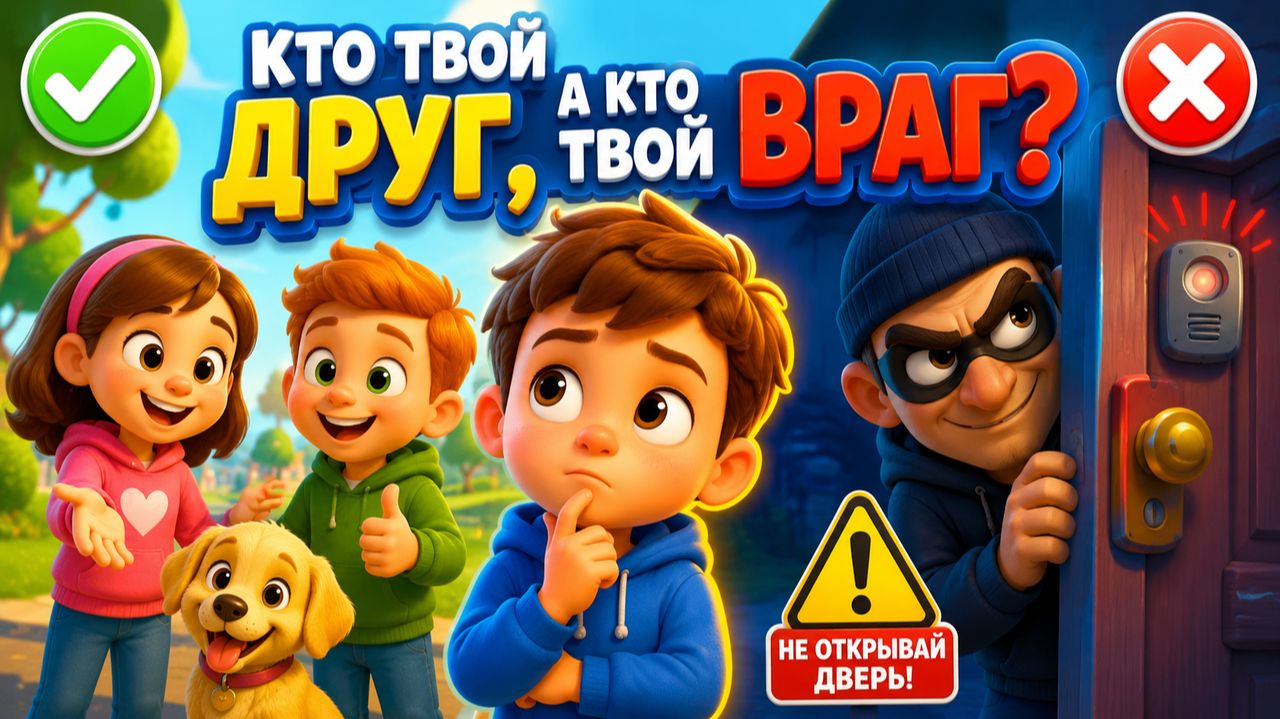 КТО ТВОЙ ДРУГ, А КТО ТВОЙ ВРАГ? УЧИМСЯ РАЗБИРАТЬСЯ!