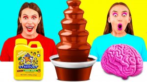 Шоколадный Фонтан Челлендж # Удивительные Кулинарные Лайфхаки