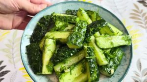 МАРИНОВАННЫЕ ОГУРЦЫ — СЕКРЕТ ХРУСТЯЩЕГО ВКУСА!