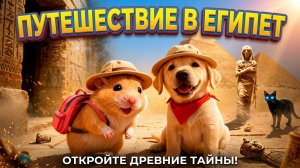 Мультики для детей. Путешествие в Египет 🏺🐹