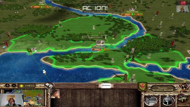 #12 Булатная Сталь 2.1.5 Final Medieval II: Total War -(Владимир) часть 5(2)