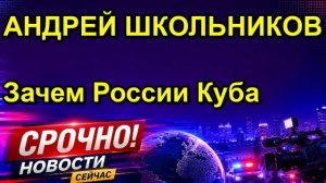АНДРЕЙ ШКОЛЬНИКОВ Зачем России Куба