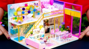 5 DIY Miniature Dollhouse Rooms 4K