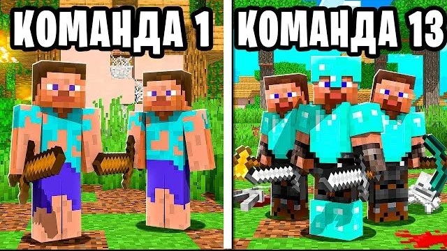 ГОЛОДНЫЕ ИГРЫ в Майнкрафт на 100 игроков | ПОЛНЫЙ ФИЛЬМ