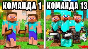 ГОЛОДНЫЕ ИГРЫ в Майнкрафт на 100 игроков | ПОЛНЫЙ ФИЛЬМ