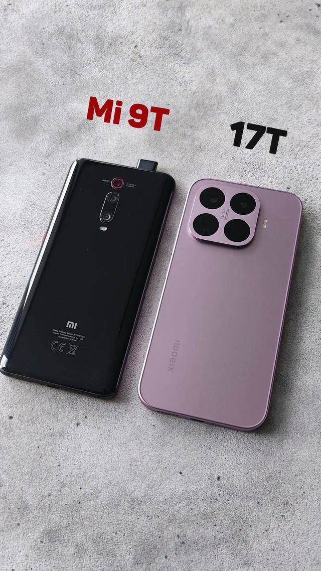 Xiaomi 17T разбудил деда Mi 9T