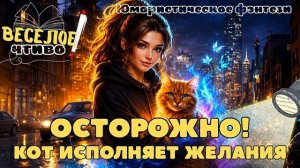 ЮМОРИСТИЧЕСКОЕ ФЭНТЕЗИ ★ ОСТОРОЖНО КОТ ИСПОЛНЯЕТ ЖЕЛАНИЯ ★ НОВАЯ АУДИОКНИГА