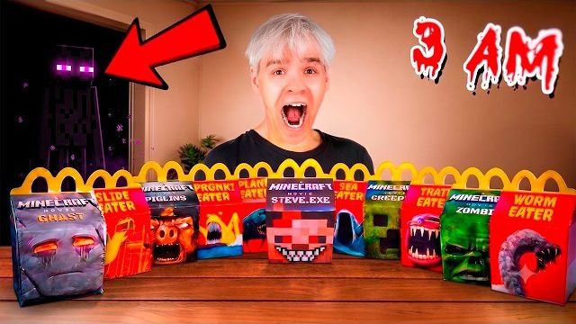 ⚠️ НЕ ОТКРЫВАЙ МАЙНКРАФТ ХЭППИ МИЛ В 3:00 НОЧИ!! 👿🚨 Пожиратели ожили! БЕГИ ИЗ КОМНАТЫ!