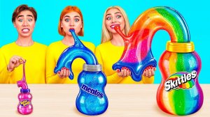 Большая, Средняя или Маленькая Тарелка Челлендж # Кухонные Лайфхаки и Рецепты от Mega DO Challe