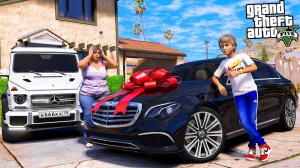 ОПЕРСКАЯ ЕЗДА В GTA 5 - ПОДАРИЛ МАМЕ MERCEDES E300 НА ДЕНЬ РОЖДЕНИЯ! ИСПОЛНИЛ МАМИНУ МЕЧТУ! 🌊ВОТЕР