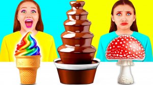 Шоколадный Фонтан Челлендж # Смешные Ситуации и Неудачи