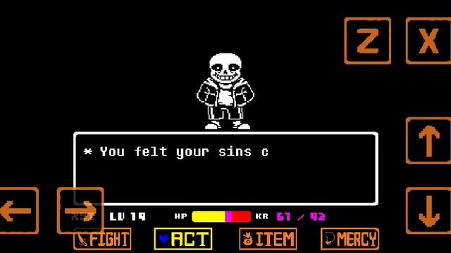 Играю в Undertale Retouched! Почти прошёл...