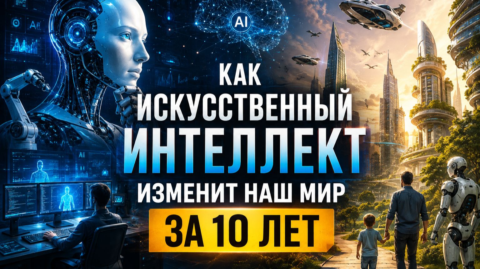 Как искусственный интеллект изменит наш мир за 10 лет 2026 - 2035 год