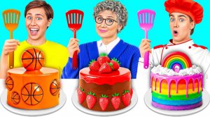 Кулинарный Челлендж# Я против Бабушки # Безумные Ситуации с Едой