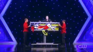 SAWING A WOMEN IN HALFINCREDIBLE SAWING ILLUSION