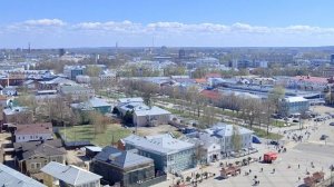 Вологда с высоты птичьего полёта