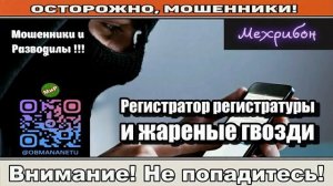 Мошенники звонят по телефону _ Регистратор регистратуры и жареные гвозди ( сборник ).