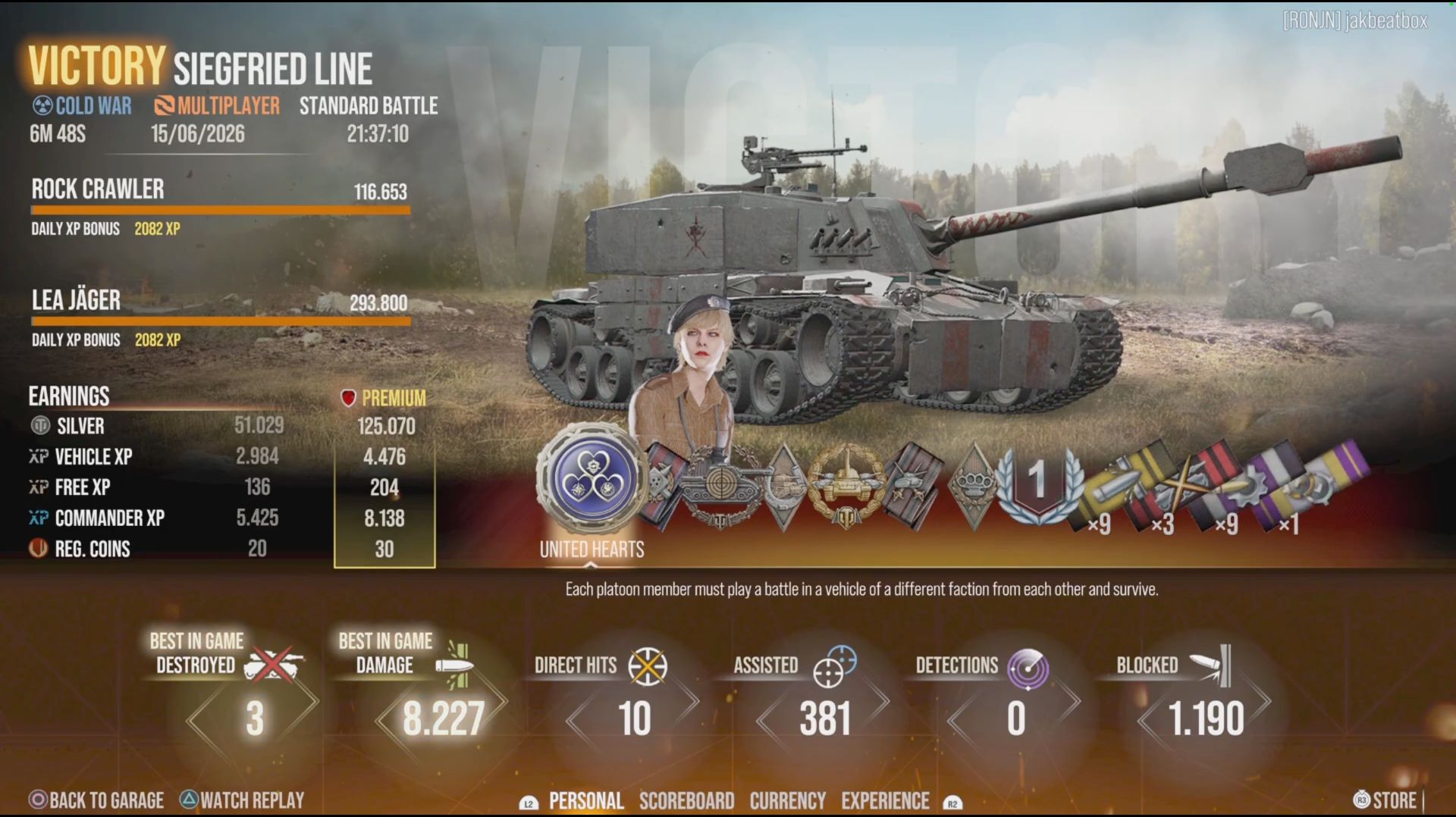 Rock Crawler  - 3 Kills, 8.6k Damage Combined