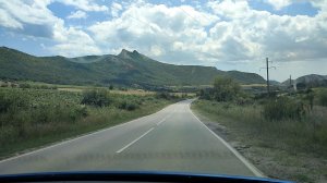 Путешествие из Феодосии в Судак. Дорога на Щебетовку