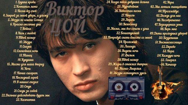 Виктор Цой и Кино Золотые Хиты от Легендарной Рок Группы Легендарная Рок Музыка СССР Ретро Песни
