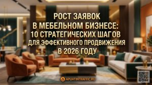 Продвижение мебельного производства -  понятные шаги и работающие инструменты в 2026