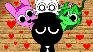 СПРУНКИ БЛЭК ХОЧЕТ НАЙТИ ДЕВУШКУ... ОДИНОКИЙ СПРУНКИ ИСТОРИЯ МУЛЬТИК SPRUNKI INCREDIBOX