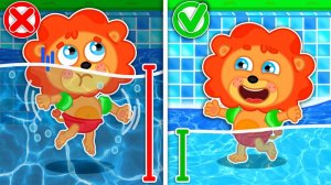 Маша и Леопольд. Бассейны глубокий и мелкий - Серии для всей семьи