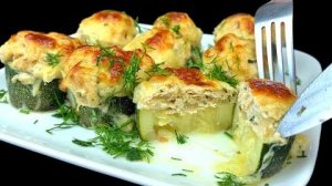 🥒 Кабачки с Фаршем БЕЗ ЖАРКИ! Сочно, Вкусно и Полезно Супер ужин