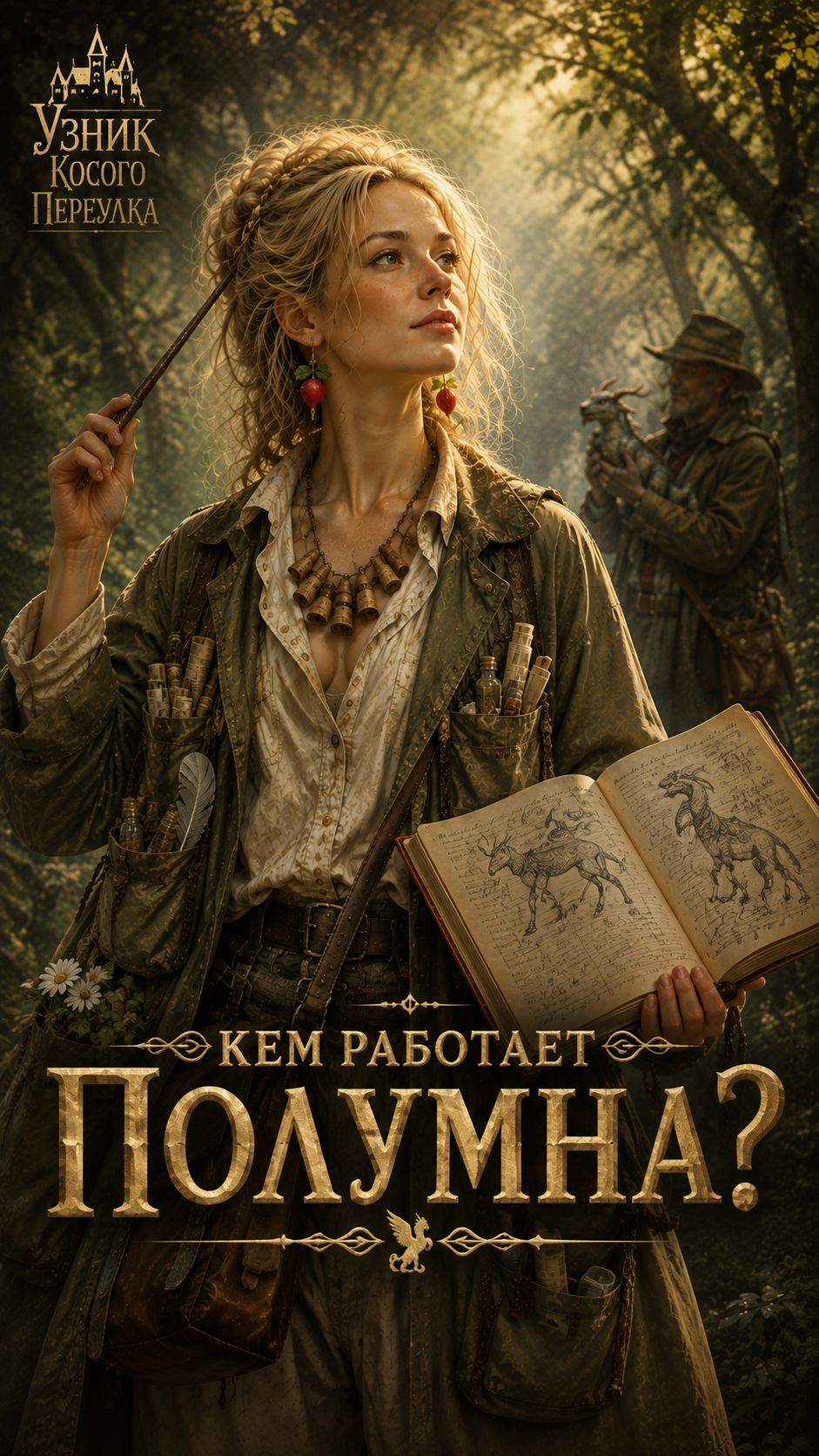 Кем работает Полумна?