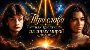 Три слова  как три луча из иных миров