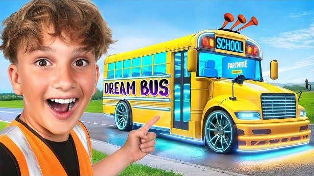 Сюрприз Влада: школьный автобус его мечты!
