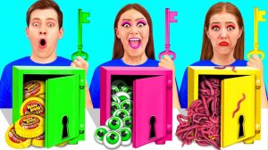 Выбери Правильный Ключ Челлендж # Эпичная Битва с Едой от Fun Fun Challenge