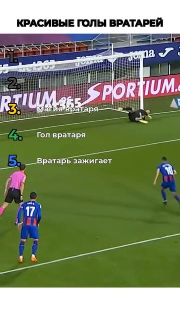 ГОЛЫ ВРАТАРЕЙ