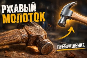 Нашёл старый ржавый молоток. Восстановим его!