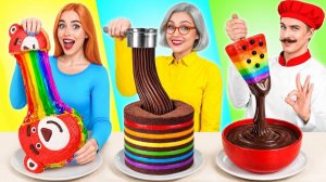 Кулинарный Челлендж с Радужной Едой # Удивительные Кухонные Рецепты от Multi DO Challenge