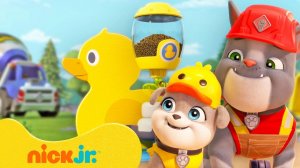 30 минут с Мотором и Чарджером — утки и грузовики!  | Рабл и Бригада | Nick Jr. Cyrillic