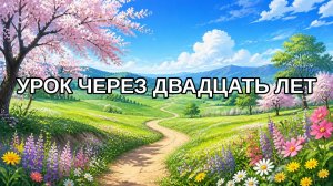 Урок через двадцать лет
