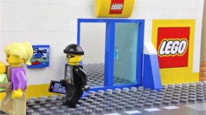 Неудачное ограбление Lego - Нападение крокодила