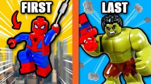 Я построил КАЖДЫЙ фильм о Человеке-пауке из LEGO!