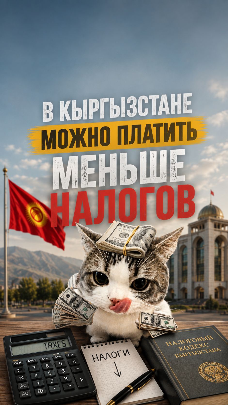 ПЛАТИТЕ НАЛОГИ В КЫРГЫЗСТАНЕ? ВОЗМОЖНО, ЗРЯ