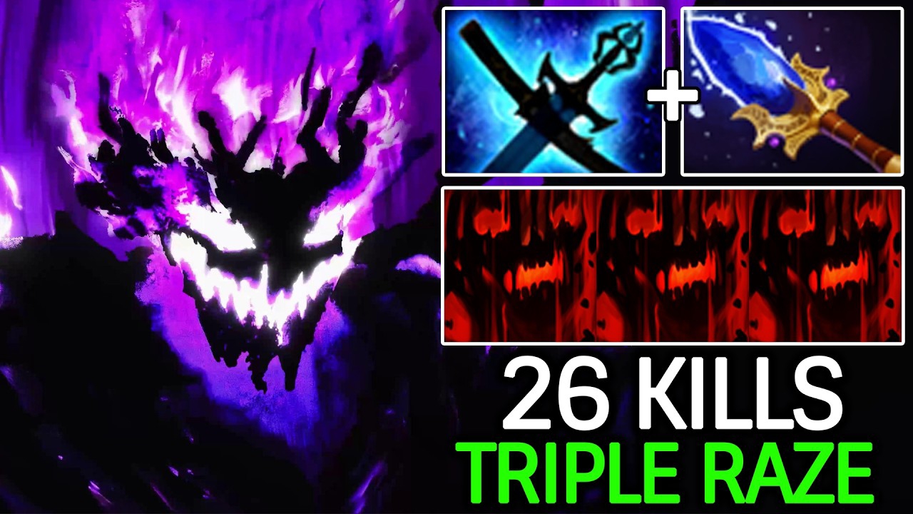 Shadow Fiend Через Triple Raze Уничтожил Шторма 💀 Мид Хайлайты | Dota 2 от @Dota2HighSchool