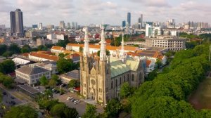🇮🇩 Джакарта, Индонезия - Пролеты над городом на дроне / 2026 / 4K / 2160p